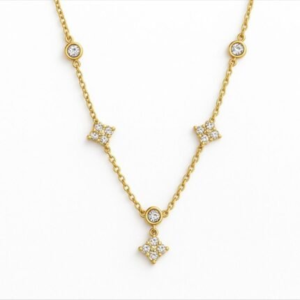 Florence Necklace â€“ Gold Vermeil Necklace by Deaura