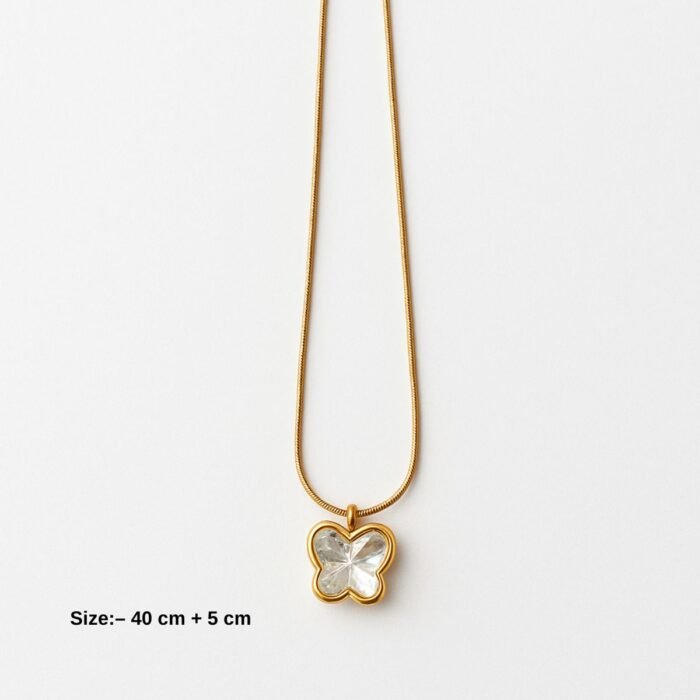 Pappilon Crystal Necklace - Image 4