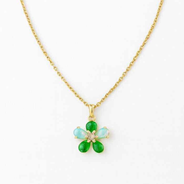 Sage Flora Necklace - Image 1