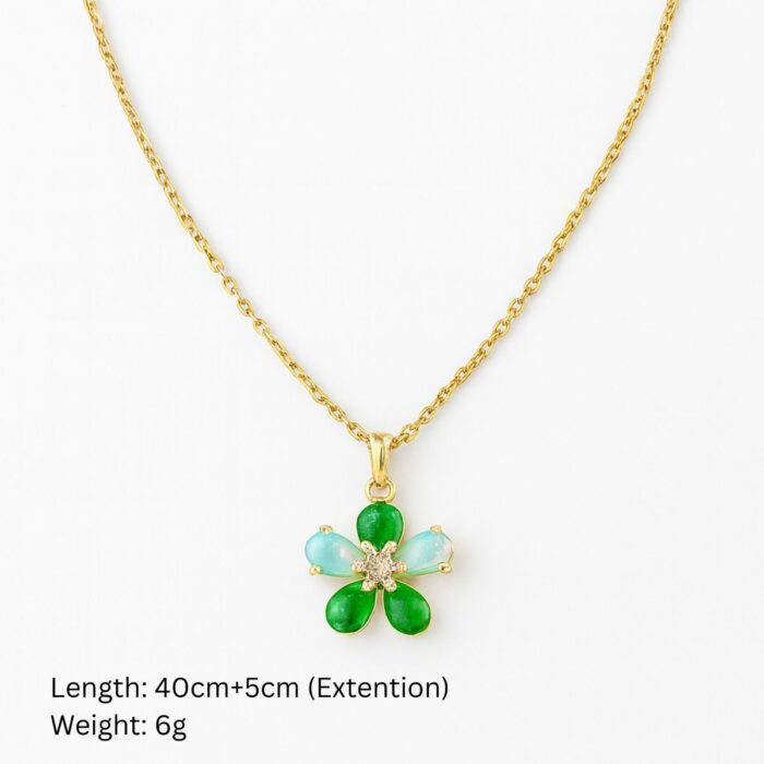 Sage Flora Necklace - Image 4